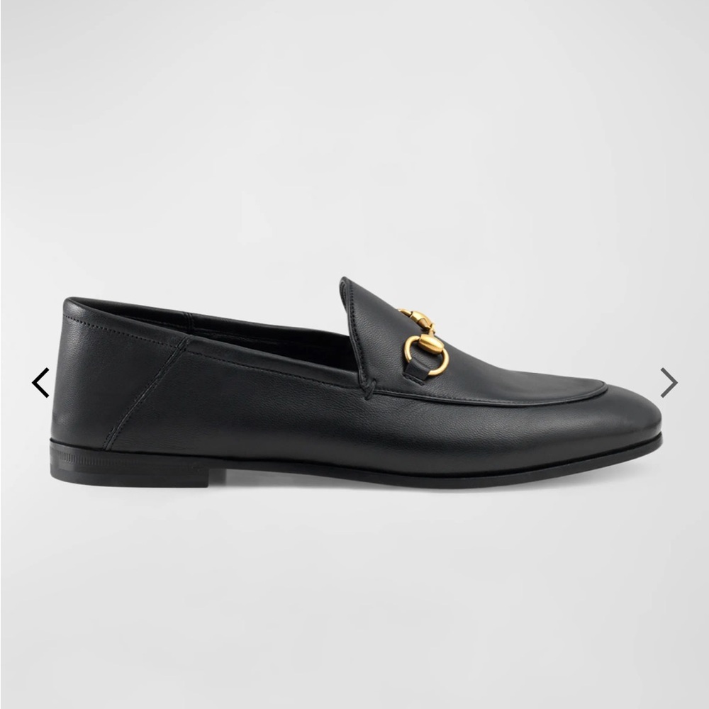 Gucci Women's Brixton Leather Horsebit Loafers (41.5) - Picture 3 of 9